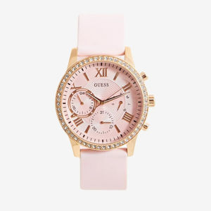 Guess dámské růžové hodinky - UNI (PIN)